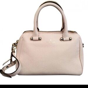 Kate Spade Vintage Soft Pink Satchel Mini Brantley CrossBody Preowned Condition